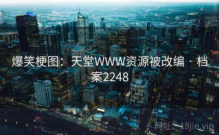 爆笑梗图：天堂WWW资源被改编 · 档案2248